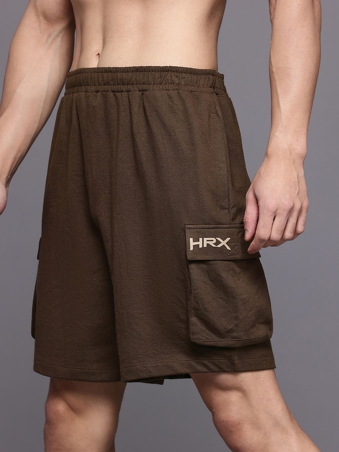 HRX by Hrithik Roshan Men Cargo Style Training Shorts