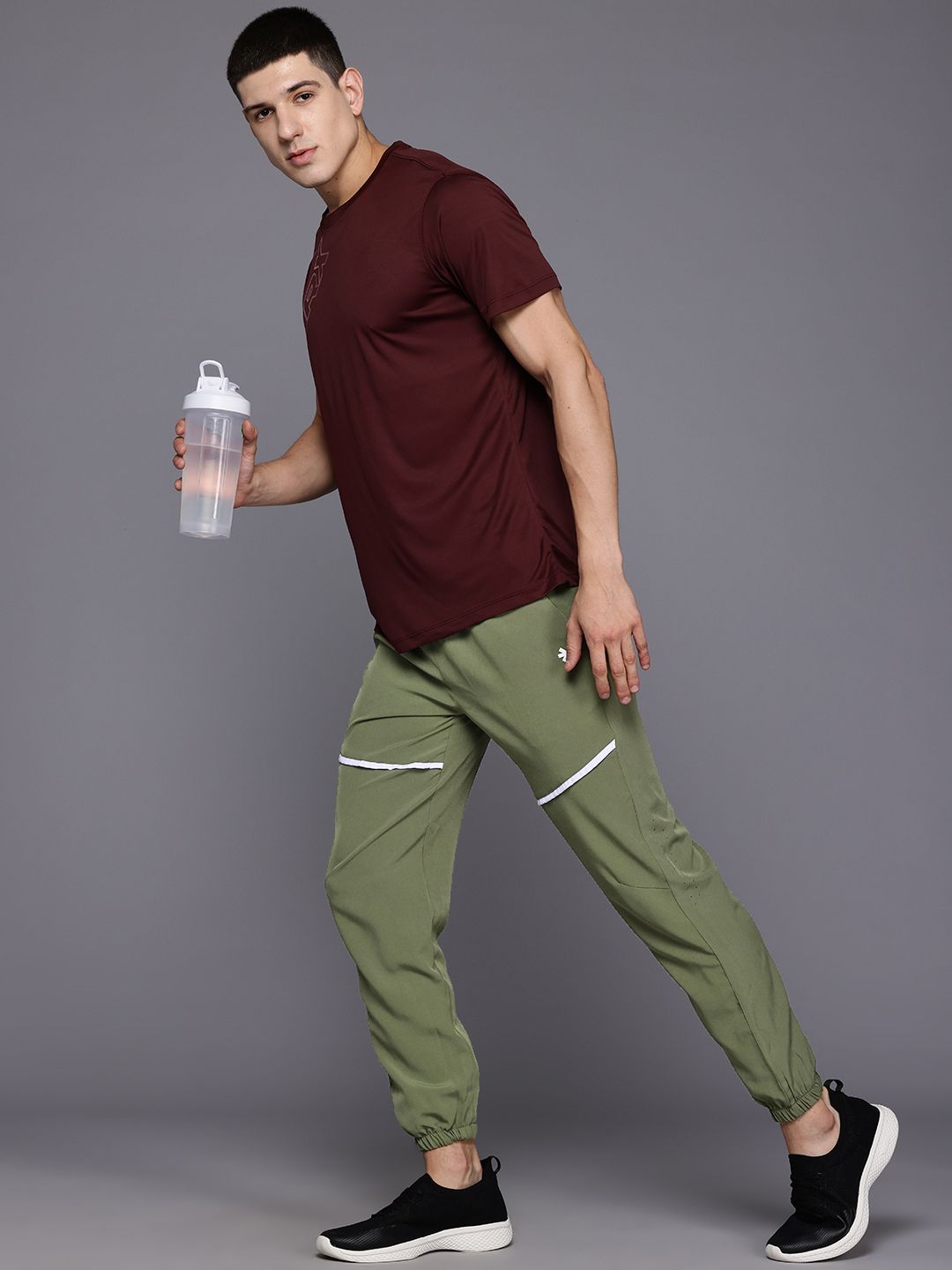 HRX by Hrithik Roshan Men Rapid-Dry Training Joggers