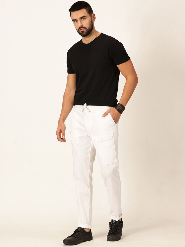 Thomas Scott Men Smart Slim Fit Chinos Trousers