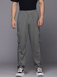 HRX oleh Hrithik Roshan Men Mid-Rise Cargo Style Lifestyle Pants
