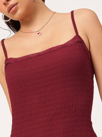 DressBerry Textured Luxe Lace Insert Maxi Dress