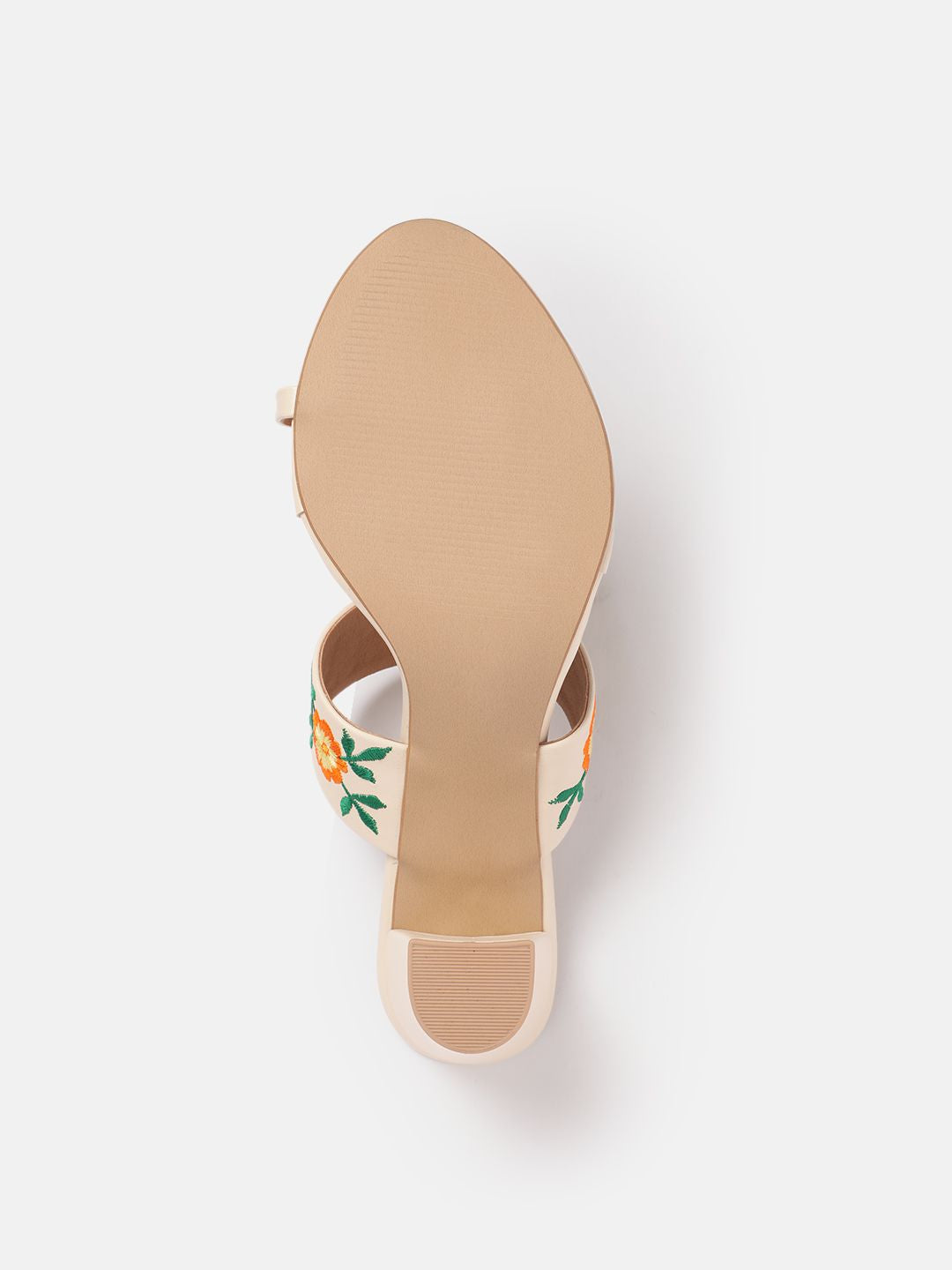 House of Pataudi Ethnic Embroidered Block Heels