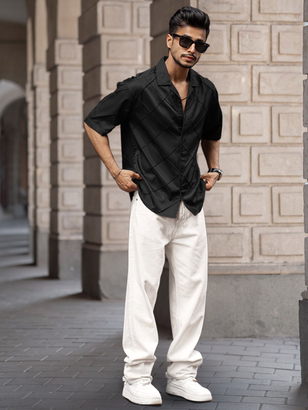 Powerlook Men Opaque Casual Shirt