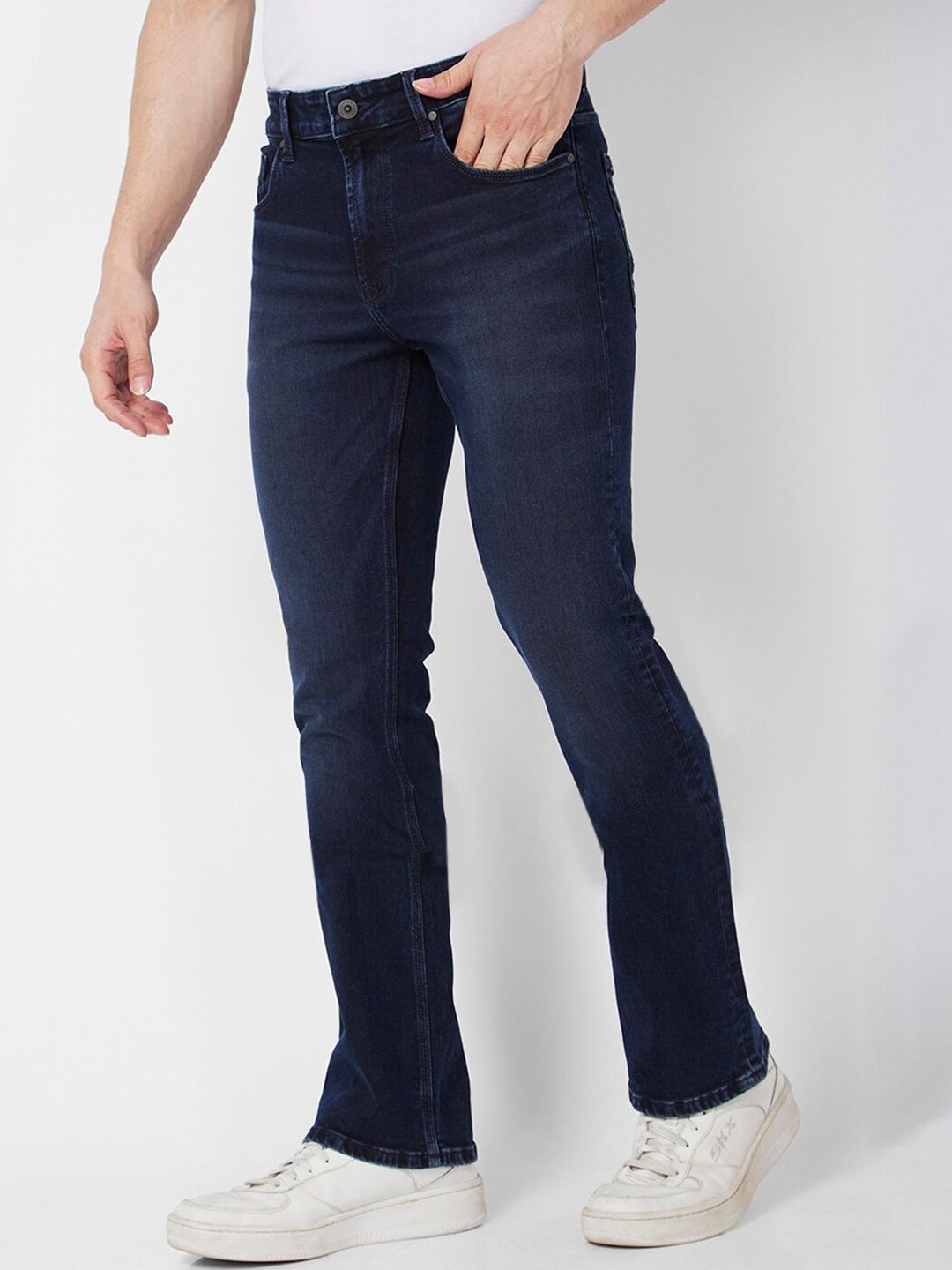 SPYKAR Men Clean Look Rafter Relaxed Fit Stretchable Jeans