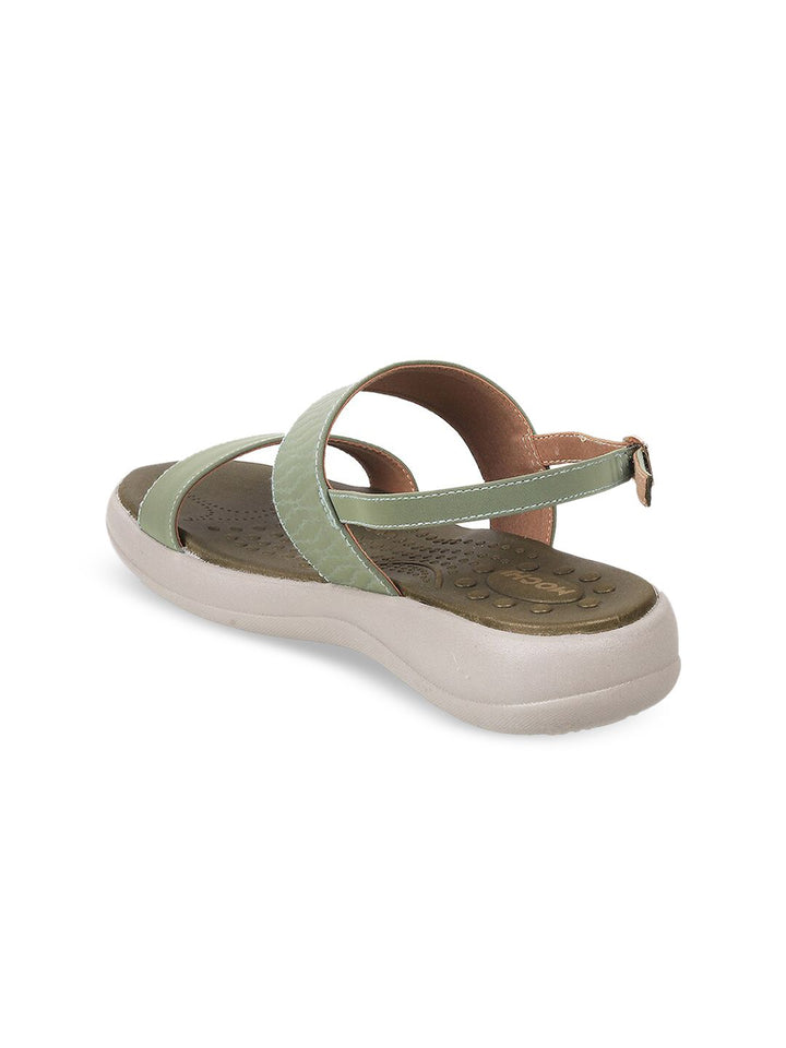 Mochi Open Toe Comfort Sandals With Backstrap