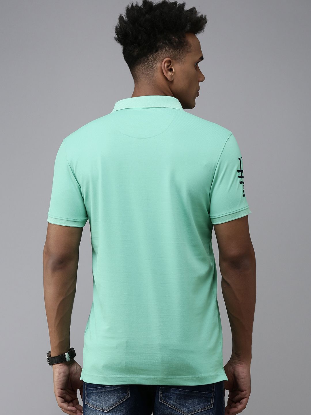 SPYKAR Polo Collar Slim Fit T-shirt