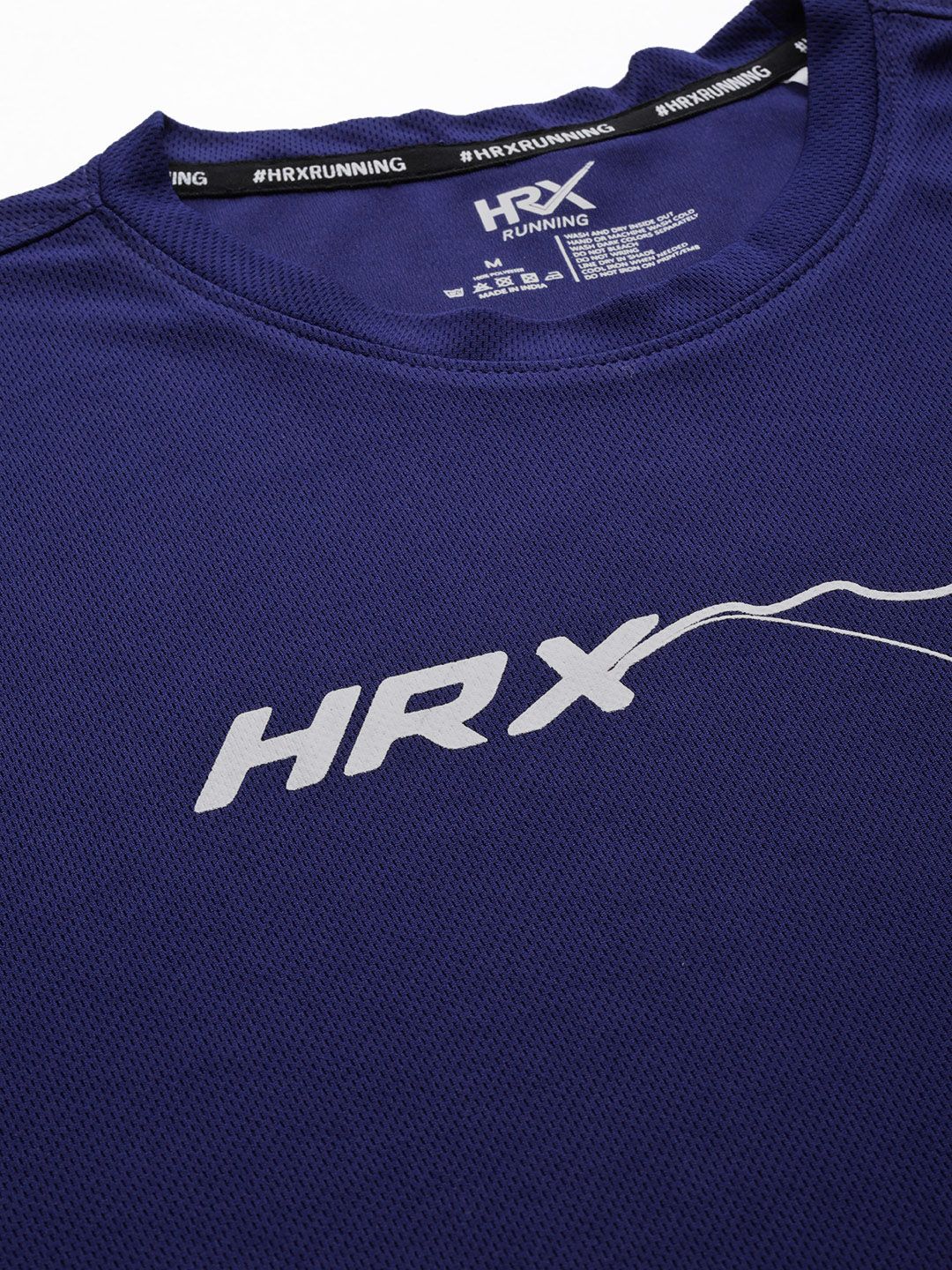 HRX by Hrithik Roshan Brand Logo Printed Running T-shirt