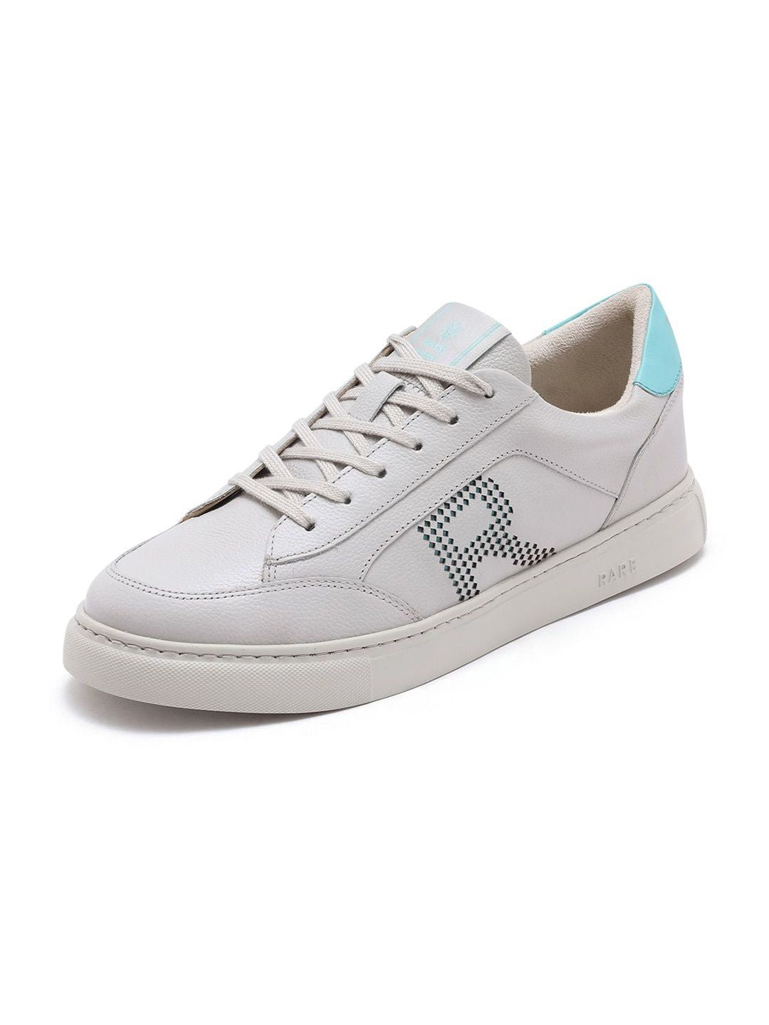 RARE RABBIT Men Colourblocked Leather Sneakers