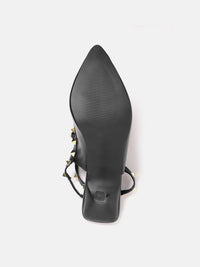 Lino Perros Embellished Slim Heeled Mary Janes