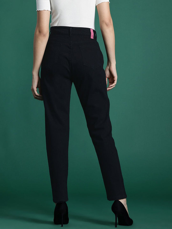 DressBerry Women Boyfriend Fit Printed Stretchable Jeans