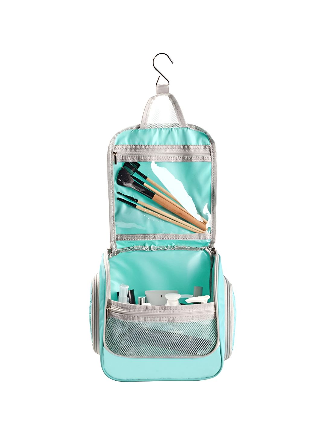 Cortina Green Water Resistant Makeup Organiser