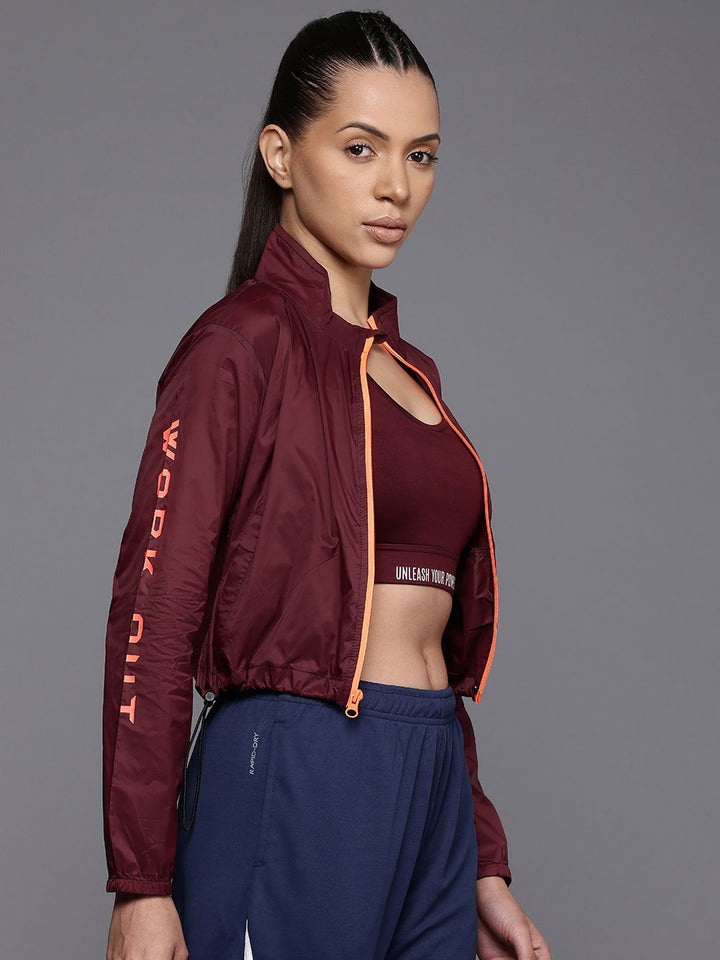 HRX by Hrithik Roshan Rapid-Dry Crop Training Jacket