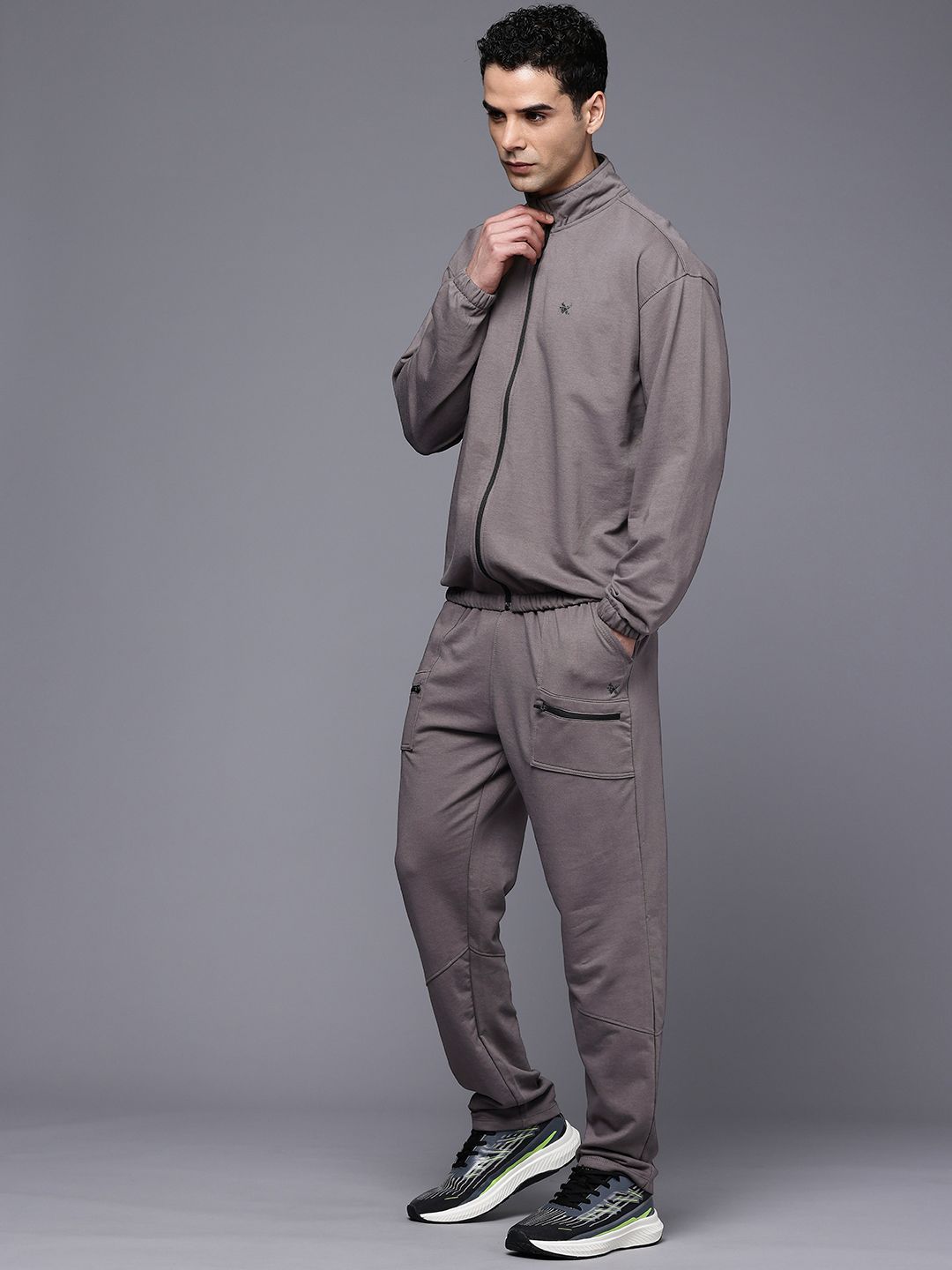 HRX by Hrithik Roshan Mock Collar Training Tracksuits