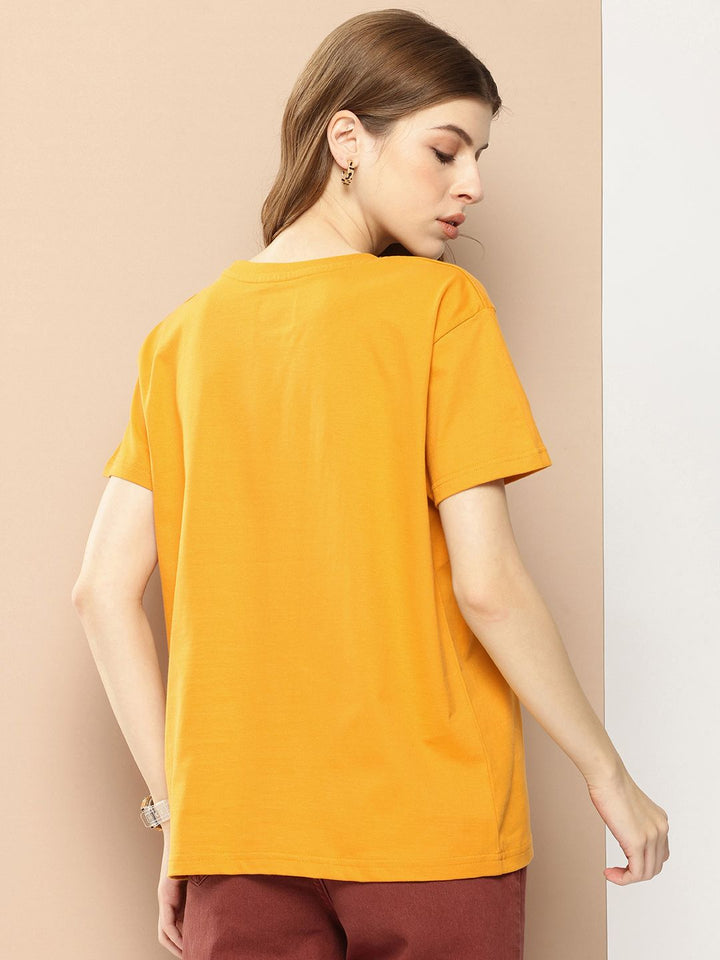 Difference of Opinion Printed Pure Cotton Boxy T-shirt