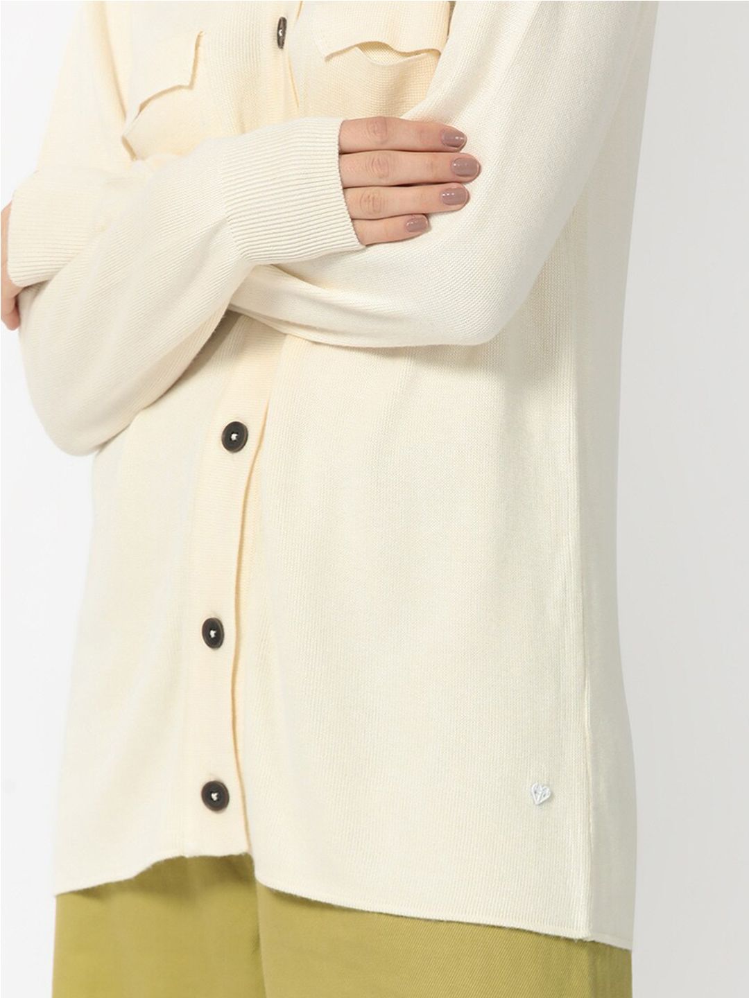 RAREISM Regular Fit Spread Collar Long Sleeve Pocket Shacket