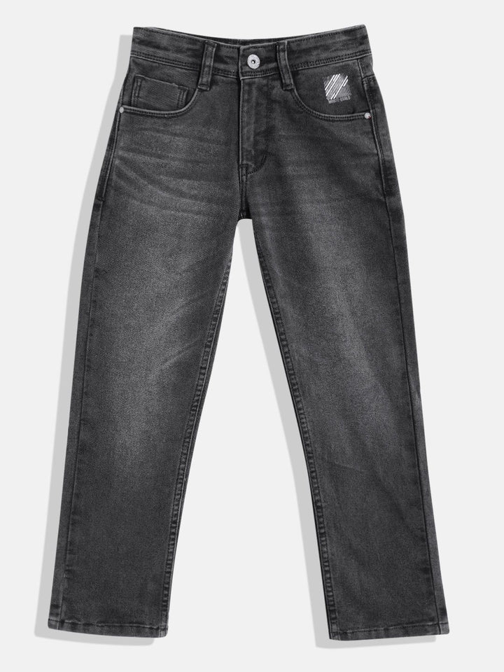 Monte Carlo Boys Straight Fit Stretchable Jeans
