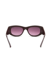 Idee Wanita Cermin mata hitam bujur dengan lensa lensa UV IDS3117C3SG