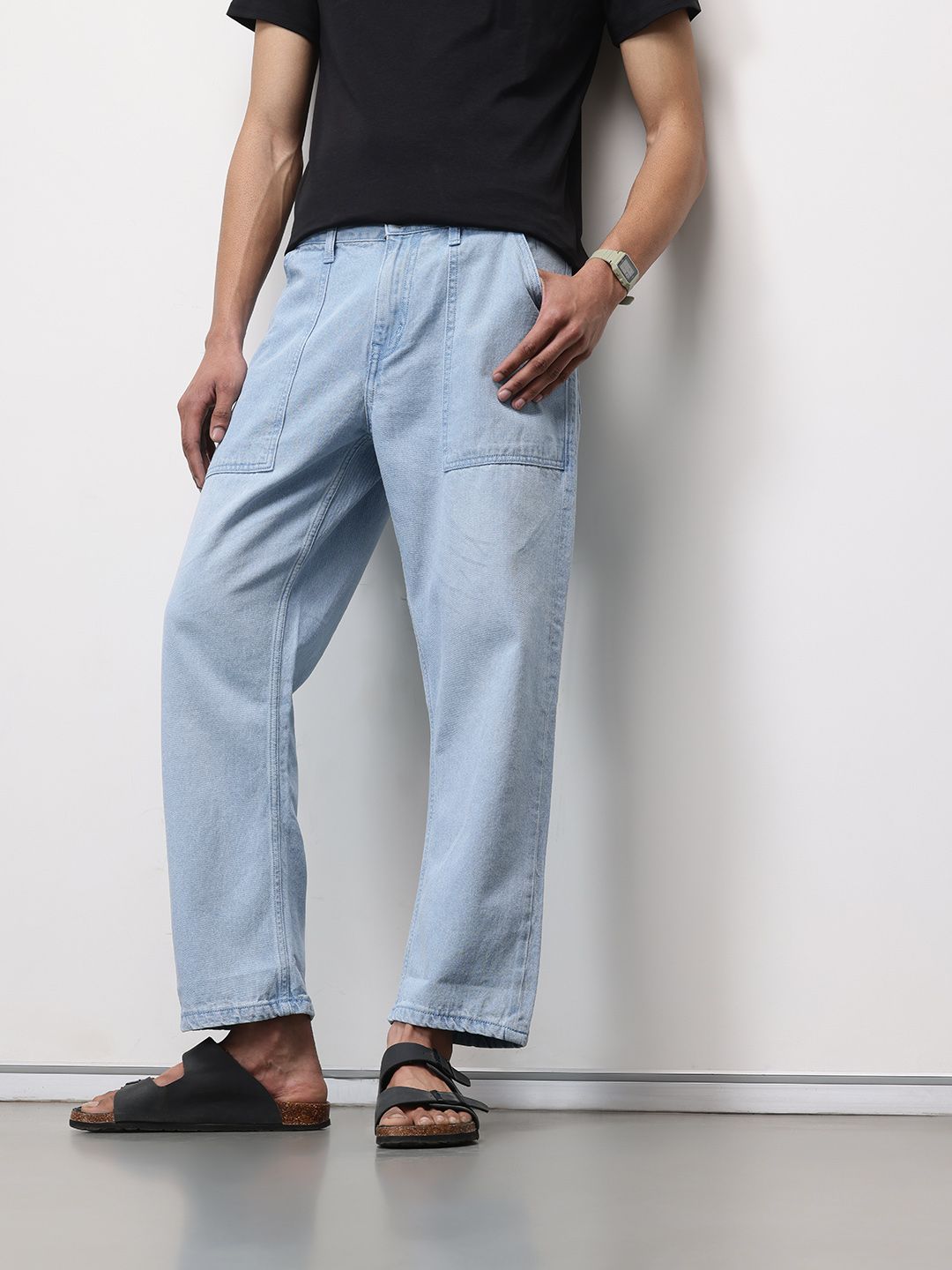 ether Men Straight Fit Jeans