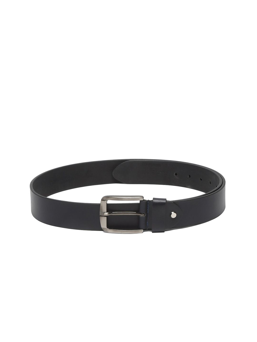 Teakwood Leathers Men Textured Leather Belt