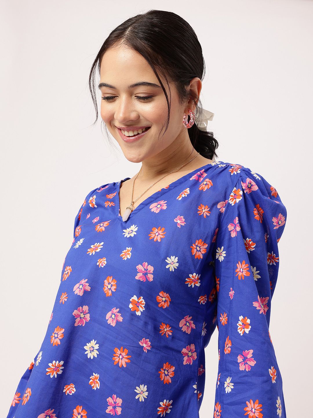 DressBerry Printed A-Line Dress