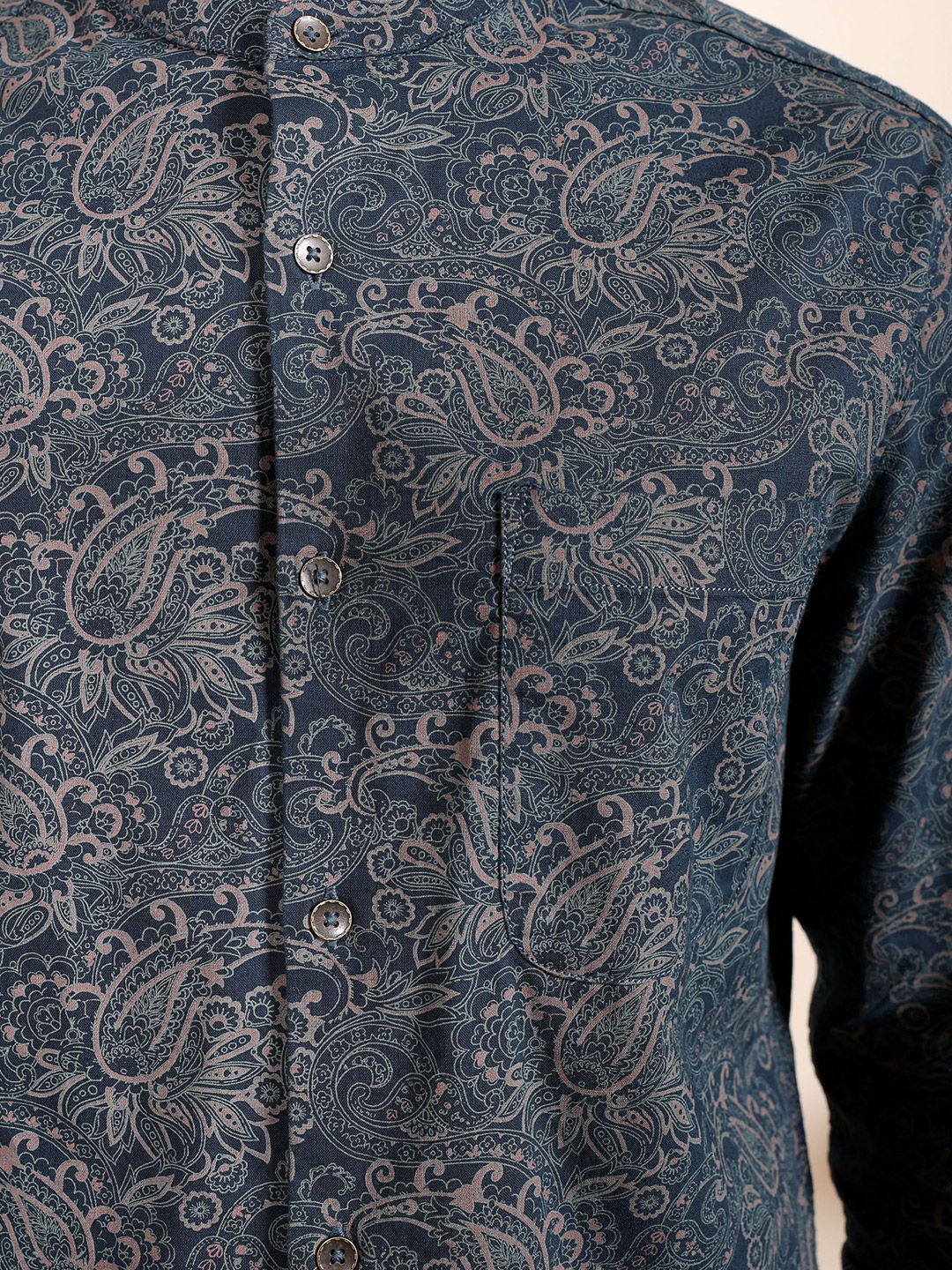 The Indian Garage Co Men Slim Fit Indie Printed Resortwear Shirt