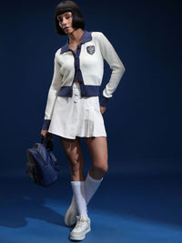 Tokyo Talkies Women Full Sleeve Cardigan Sweater