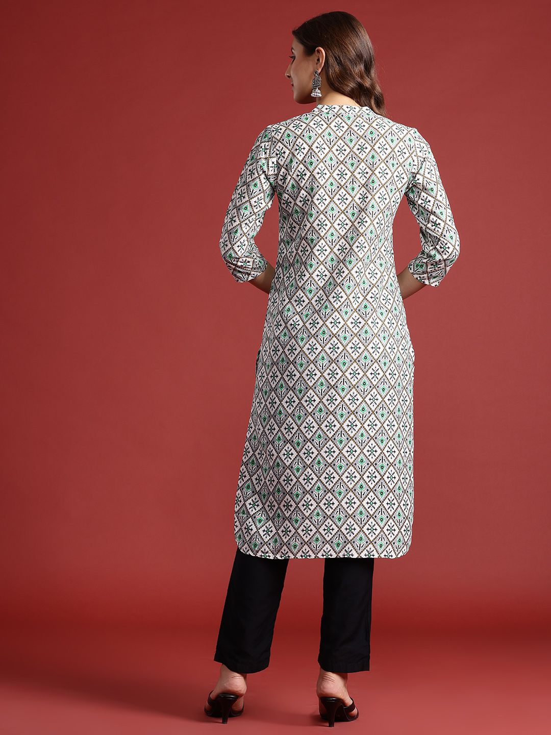 Anouk Women Ethnic Motifs Printed Kurta