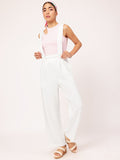 DressBerry Utility Chic Trousers With Suspenders