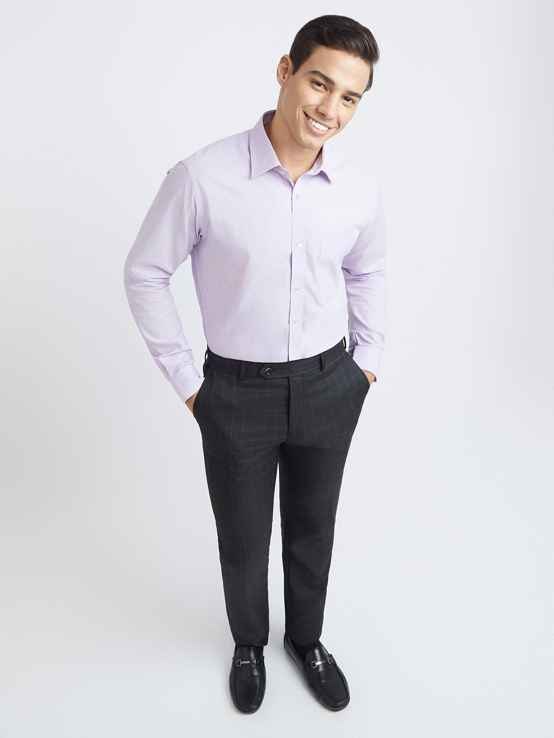 Raymond Pure Cotton Slim Fit Formal Shirt