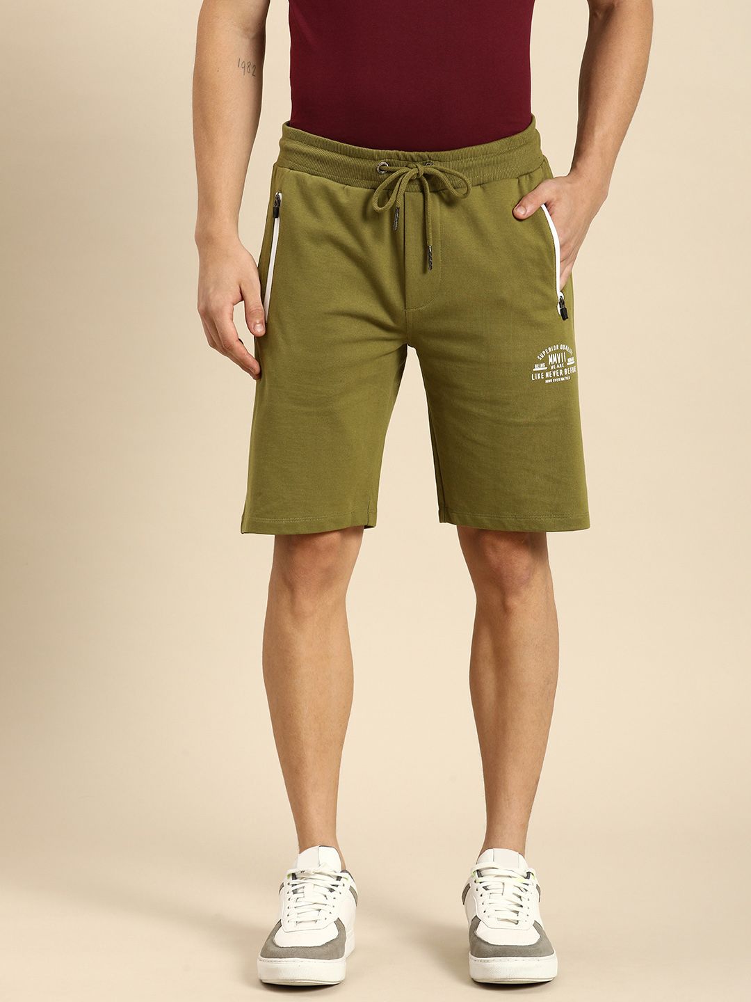 Being Human Men Pure Cotton Shorts