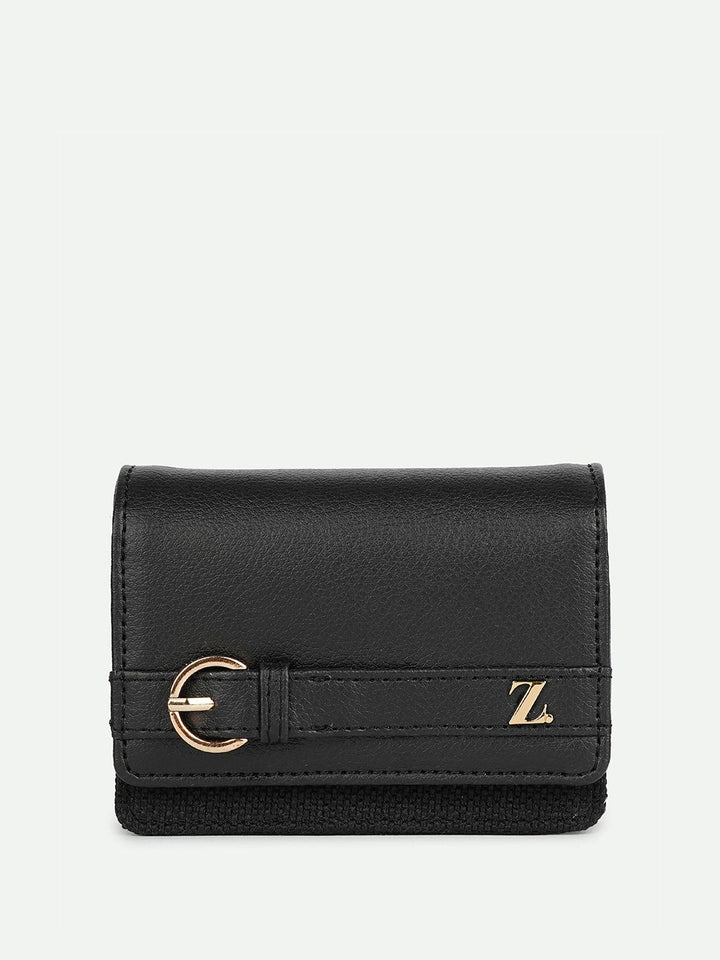 ZOUK Women Solid Textured Short Envelope