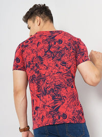 The Indian Garage Co Floral Printed Sports T-shirt