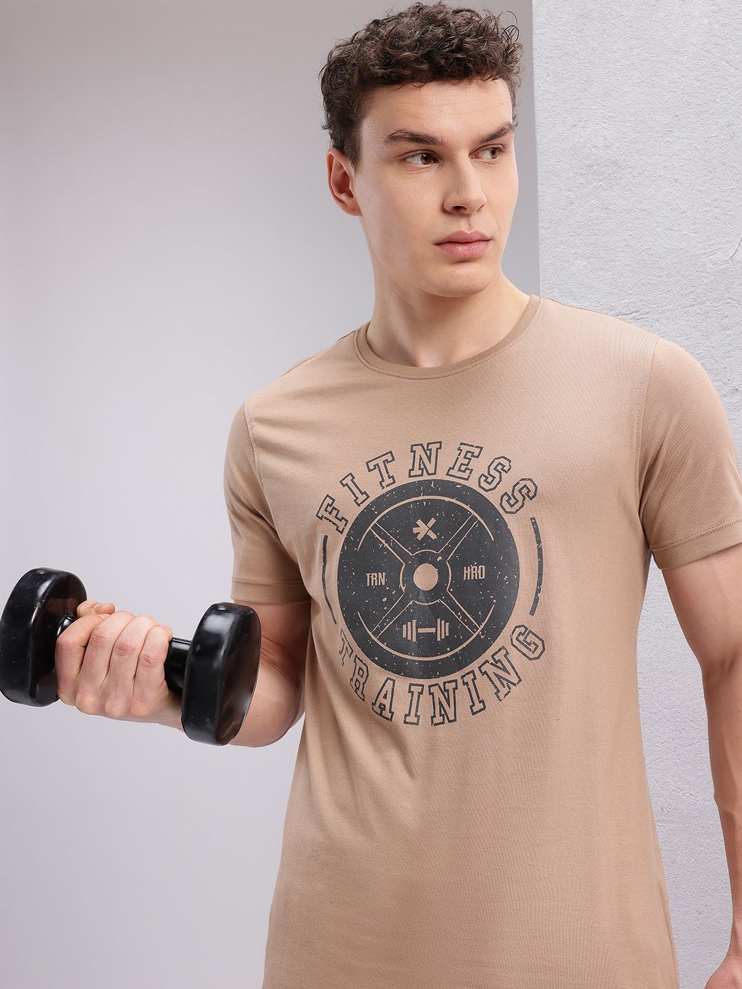HRX by Hrithik Roshan Men Printed Training T-shirt