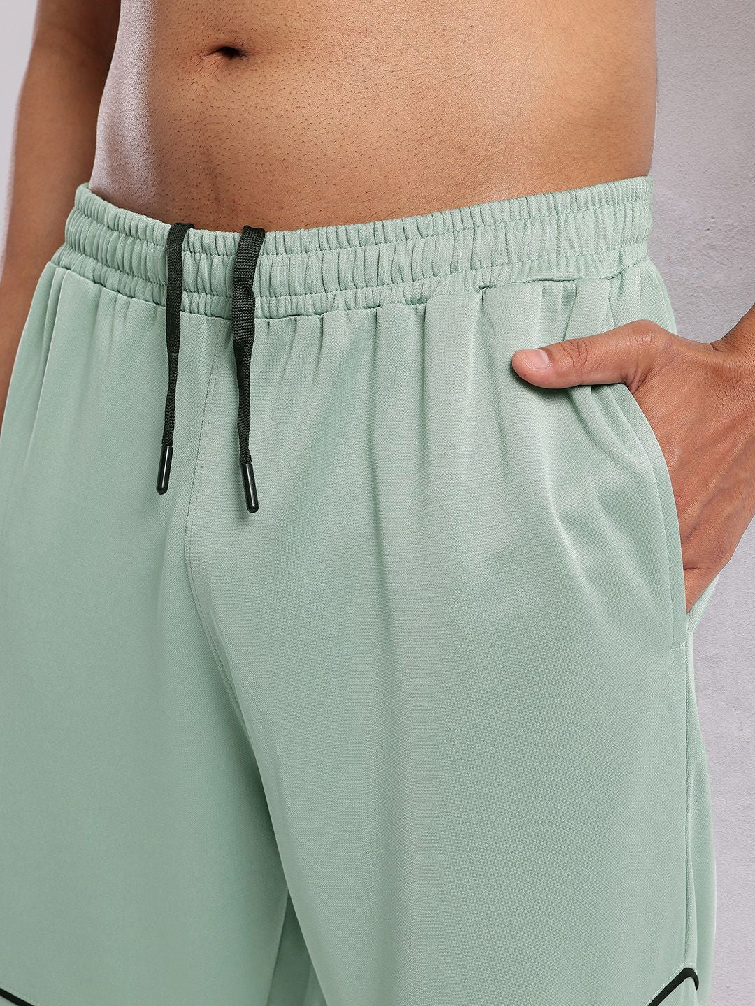 HRX by Hrithik Roshan Men Contrast Piping Rapid-Dry Running Joggers