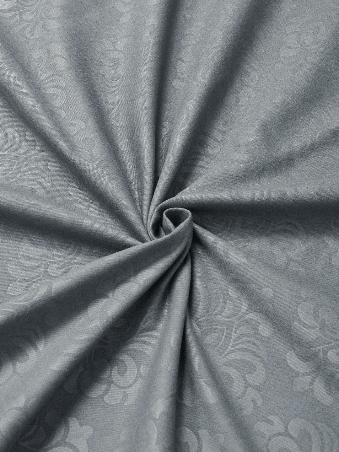 Myntra Elegant Homes Grey Floral 300 TC Cadar Katil King Dengan 2 Sarung Bantal