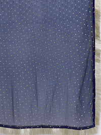 Varanga Women Floral Embroidered Regular Sequinned Kurta with Trousers & With Dupatta