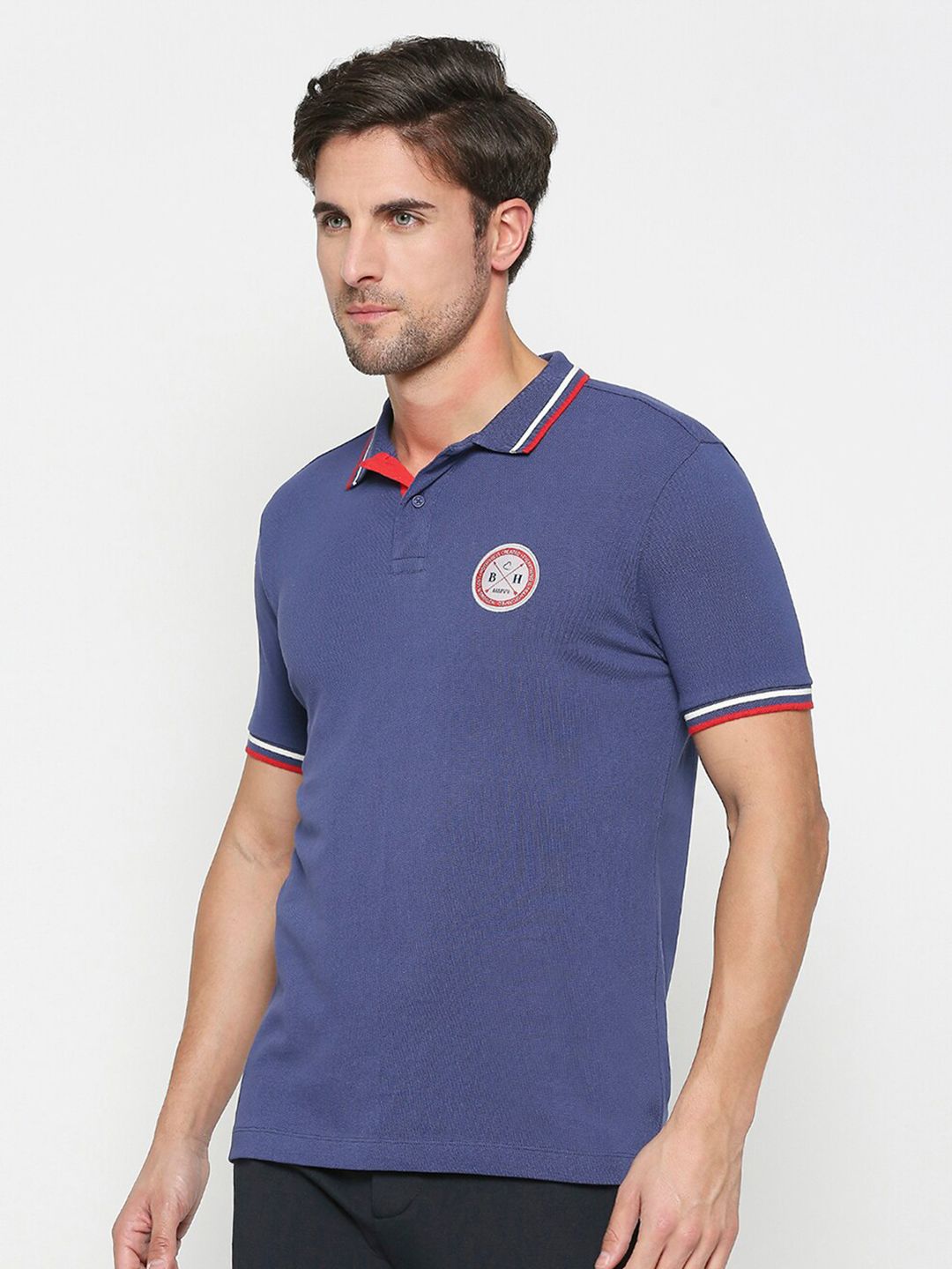 Being Human Polo Collar Pure Cotton Casual T-shirt