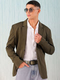 The Indian Garage Co. X Luxe Comfort Fit Single-Breasted Blazer