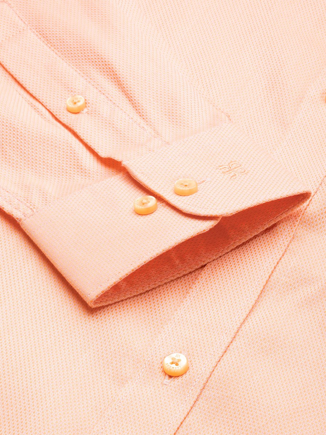 Raymond Opaque Self Design Pure Cotton Formal Shirt