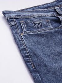 Being Human Men Slim Fit Heavy Fade Stretchable Jeans