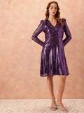 all about you Embellished Fit & Flare Party Dress