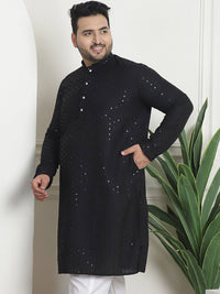 SOJANYA PLUS Kurta Kapas Tulen Berlabuci Dihiasi