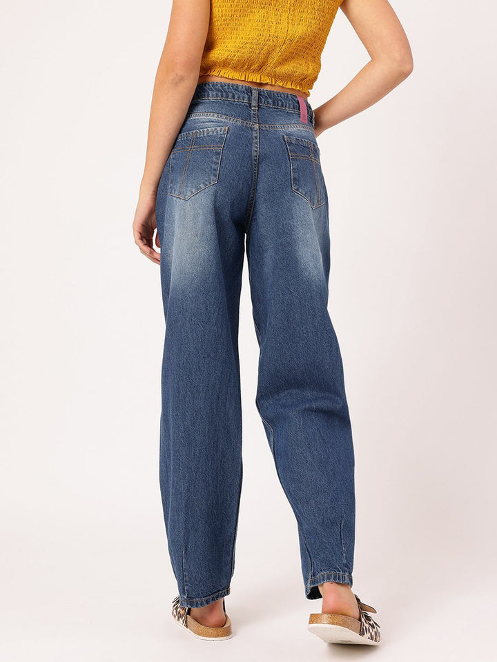 DressBerry Women Distressed Dreams Skater Fit Jeans