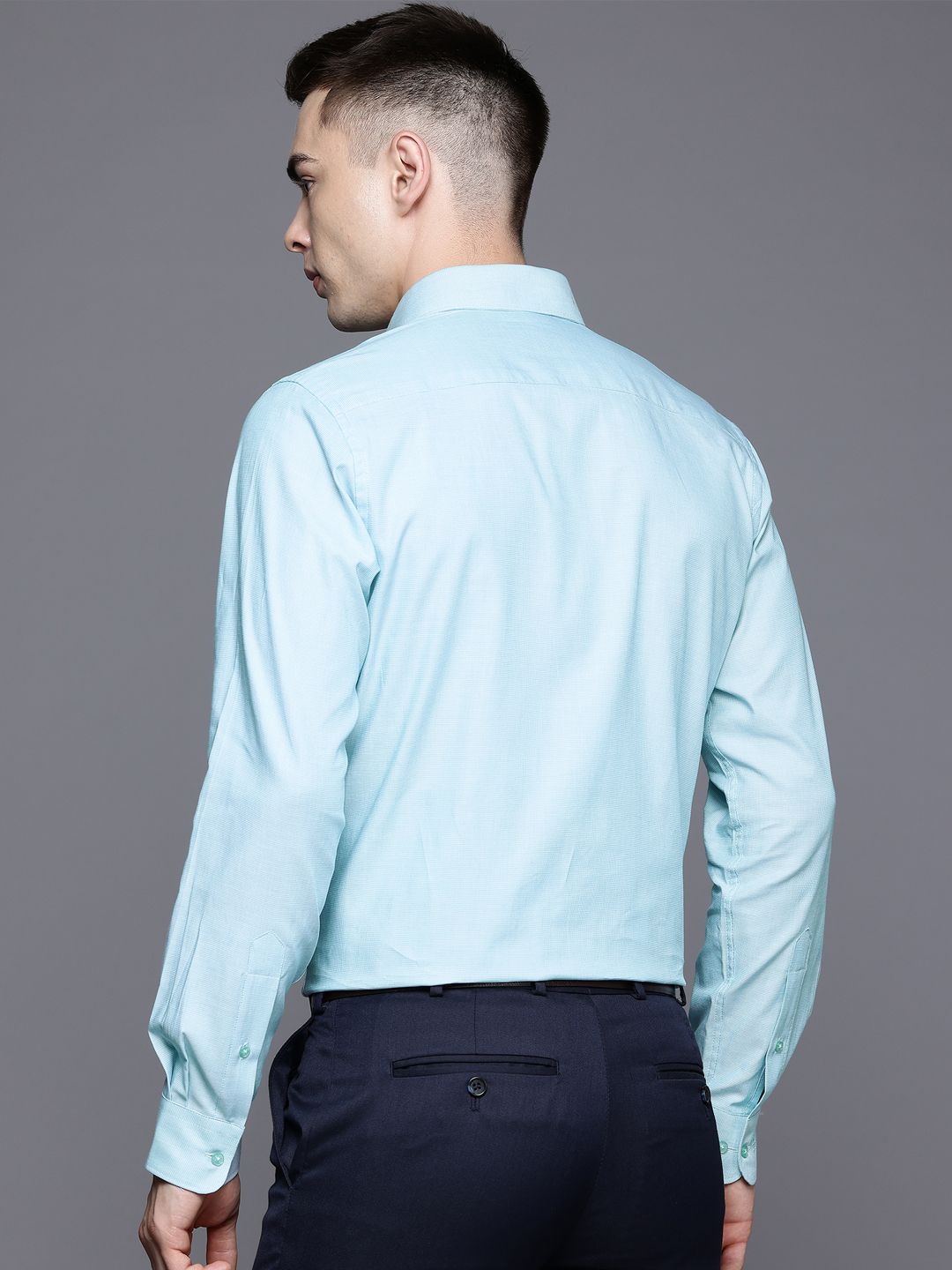 Raymond Men Slim Fit Pure Cotton Formal Shirt