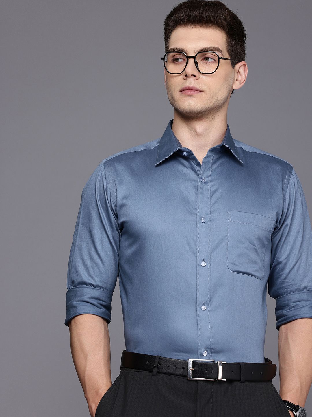 Raymond Slim Fit Pure Cotton Formal Shirt