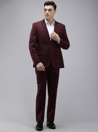 Park Avenue Self Design Single Breasted 2 Piece Party Suits
