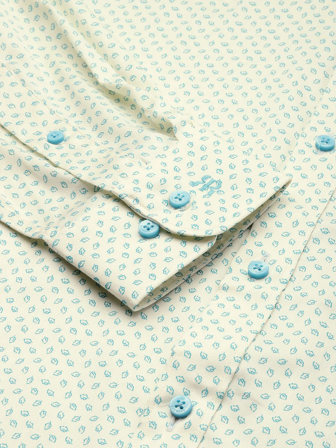 Raymond Slim Fit Tropical Printed Formal Shirt