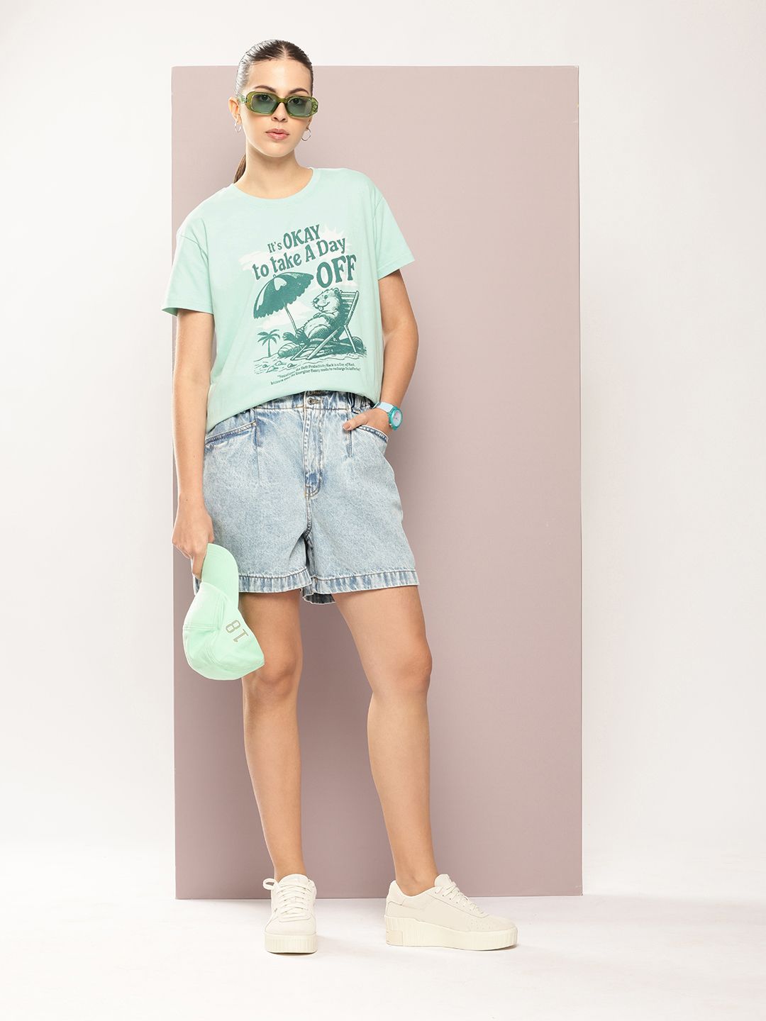 DILLINGER Printed Pure Cotton Boxy T-shirt