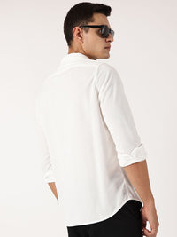 Thomas Scott Men Premium Button-Down Collar Corduroy Cotton Casual Shirt