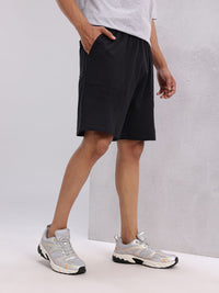 HRX by Hrithik Roshan Men Placement Print Mid-Rise Lifestyle Shorts
